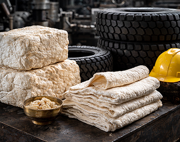 Natural rubber and industrial raw materials
